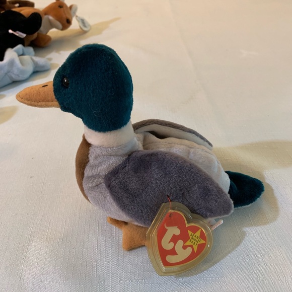 RARE! JAKE THE MALLARD BEANIE BABIES - Picture 2 of 8